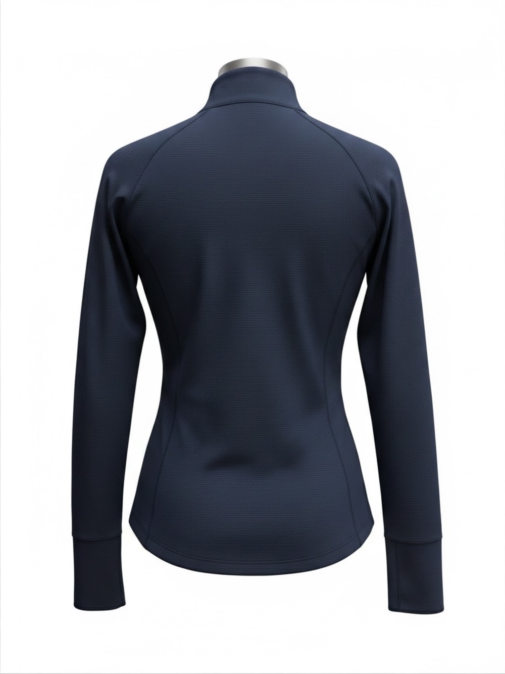 NWT Tommy Bahama Navy Blue Textured Full-Zip Athletic Jacket. - Picture 3 of 6
